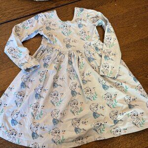 Hanna Andersson Frozen II Skater Dress 110 (US5)